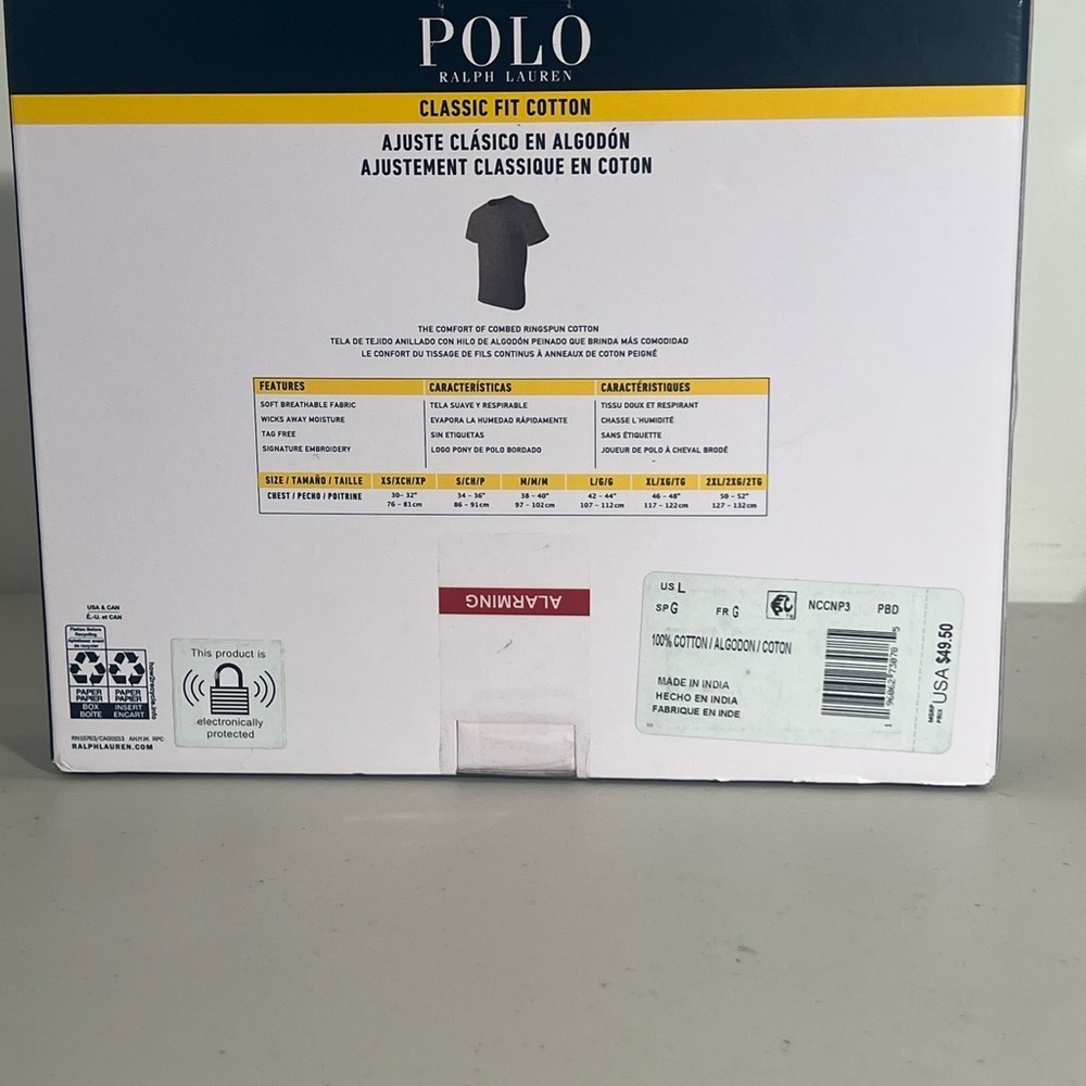 Polo Ralph Lauren black T-Shirt Pack - Picture 2 of 2